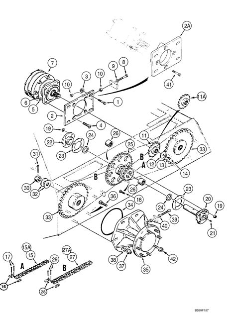 case skid steer drive chain replacement|case 1845c driven chain.